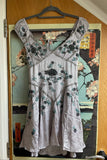 Pretty A Line V Neck Gray Chiffon Formal 8th Grade Homecoming Dresses Summer Middle School Hoco Dress 18th Birthday Outfits HZ1121