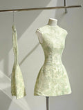 Simple A line Scoop Lace Short White Mini Formal 8th Grade Homecoming Dresses Middle School Cocktail Dress Hoco Outfits HZ1121